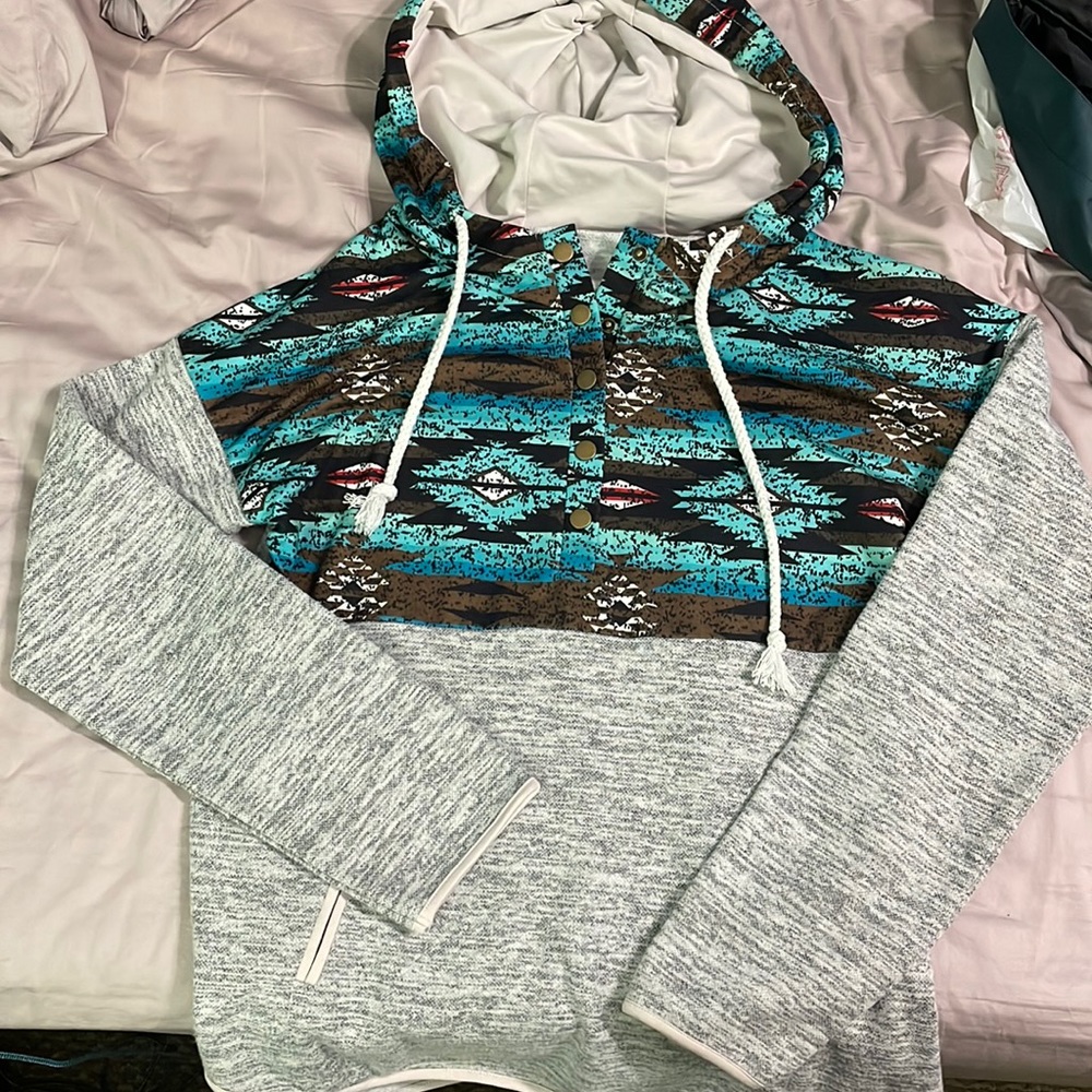 Aztec hoodie